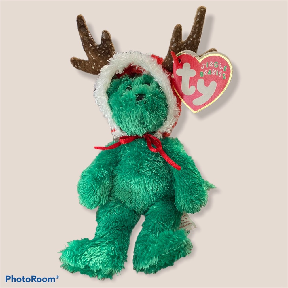 Pick 3 for $15  2002 Holiday Teddy Jingle Beanies